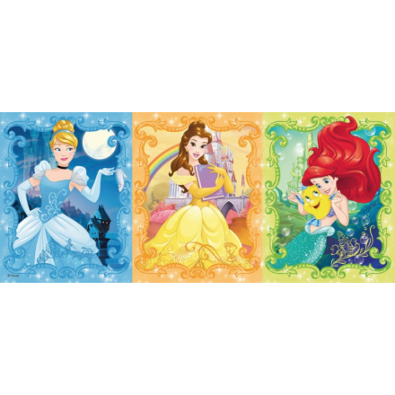 Panoramatické puzzle Překrásné Disney princezny XXL 200 dílků 123687