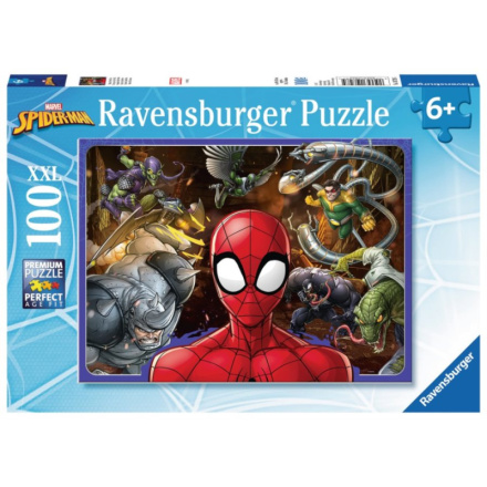 RAVENSBURGER Puzzle Nebojácný Spiderman XXL 100 dílků 123952