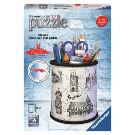 RAVENSBURGER 3D puzzle stojan: Pražské památky 54 dílků 124042