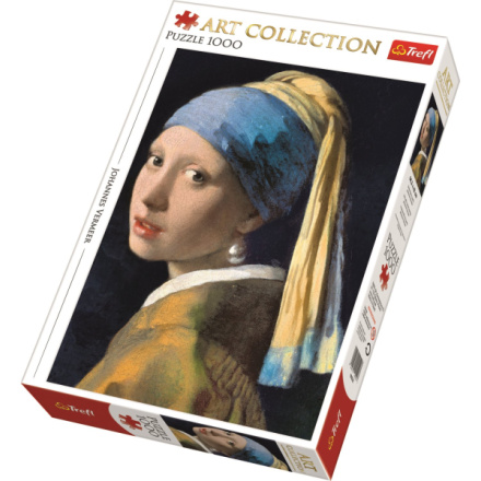 TREFL Puzzle Art Collection: Dívka s perlou 1000 dílků 125215