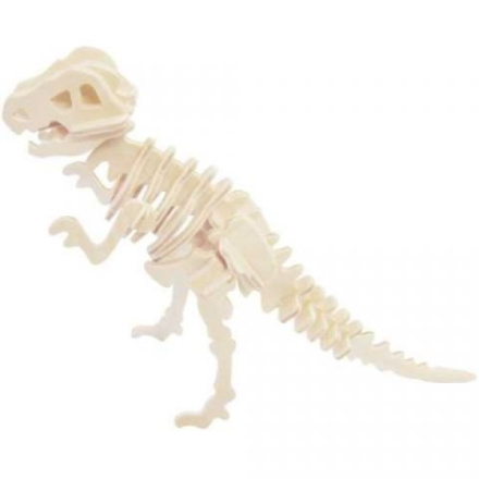 WOODEN TOY , WCK 3D puzzle Tyrannosaurus malý 126783