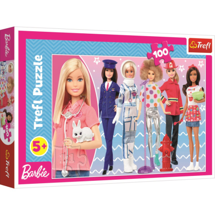 TREFL Puzzle Barbie 100 dílků 127099