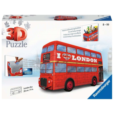 3D puzzle Londýnský autobus Doubledecker 216 dílků 127551