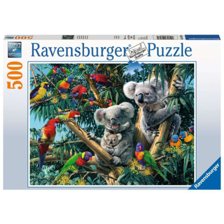 RAVENSBURGER Puzzle Koaly na stromě 500 dílků 128917