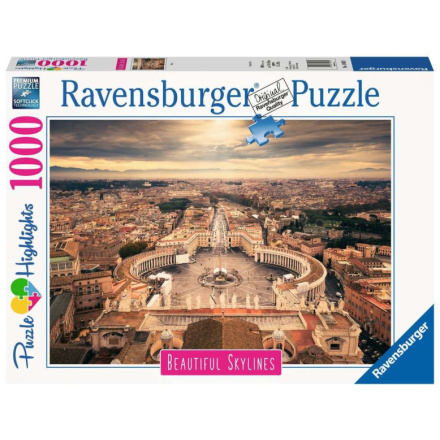 RAVENSBURGER Puzzle Řím, Itálie 1000 dílků 129085
