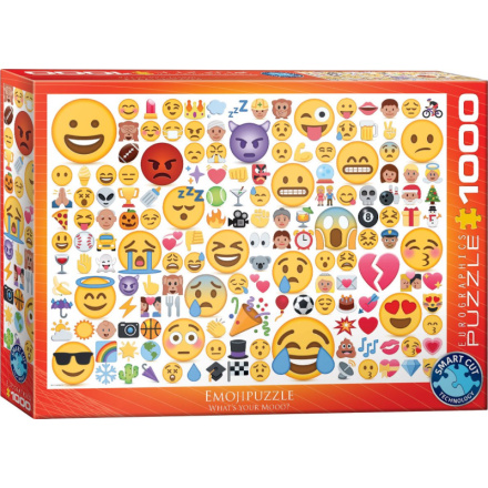 EUROGRAPHICS Puzzle Emoji: Jaká je tvá nálada? 1000 dílků 129599