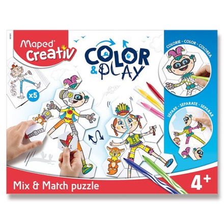 Sada MAPED Creativ Color & Play Mix Skládačka 132125