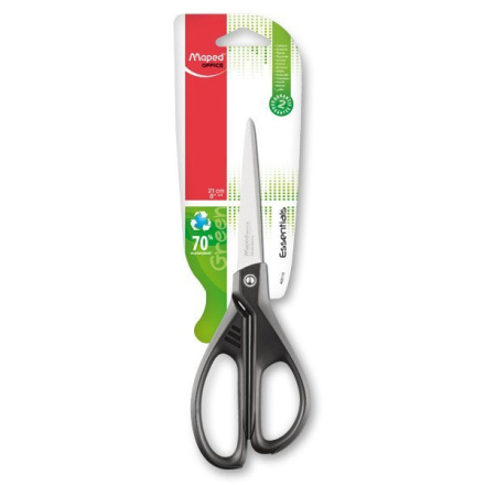 MAPED Nůžky Essentials Green 21cm 132459