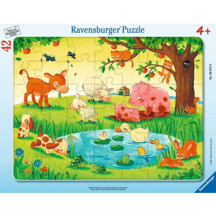 Puzzle Zvířátka u rybníka 42 dílků 132591