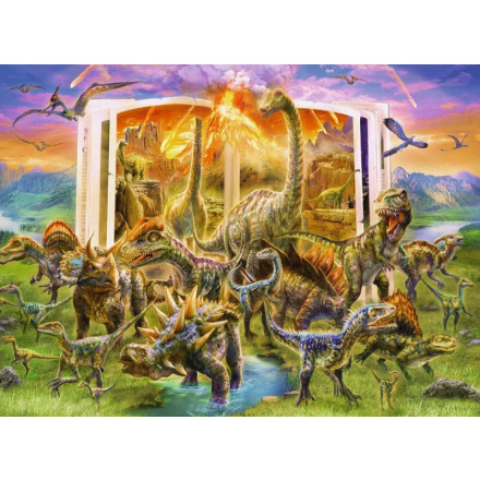 Puzzle Encyklopedie dinosaurů XXL 300 dílků 132665