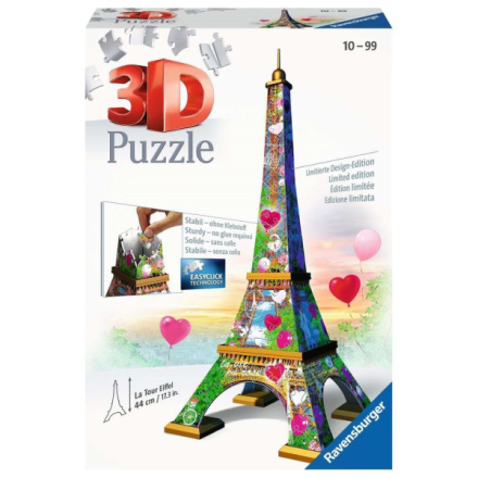 3D puzzle Eiffelova věž (Love Edition) 216 dílků 133383