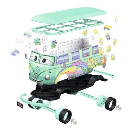 RAVENSBURGER 3D puzzle Autobus Cars: Fillmore 162 dílků 133387