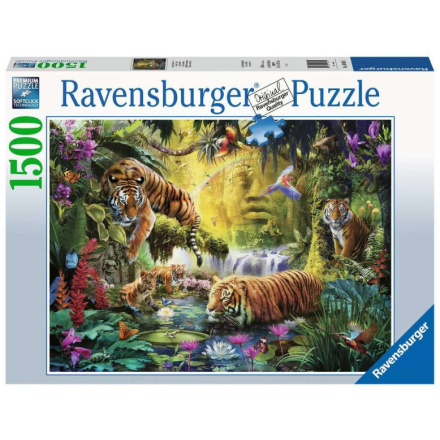 RAVENSBURGER Puzzle Pokojní tygři 1500 dílků 133752