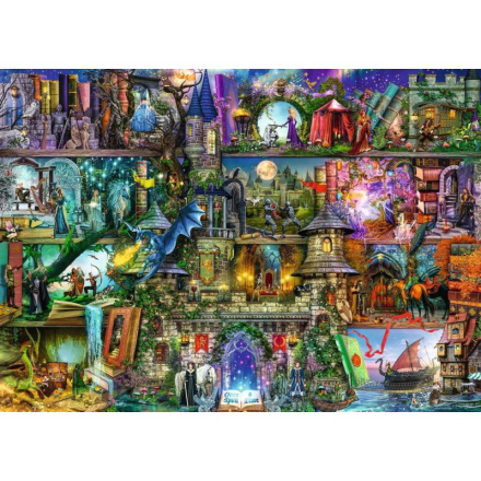 RAVENSBURGER Puzzle Mýty a legendy 1000 dílků 133754