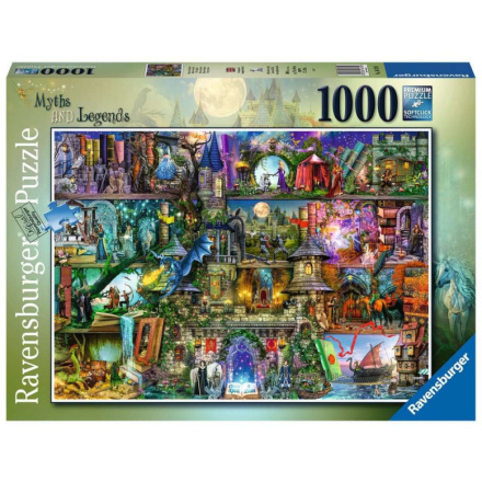 RAVENSBURGER Puzzle Mýty a legendy 1000 dílků 133754