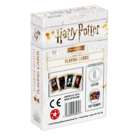 WINNING MOVES Klasické hrací karty Waddingtons Harry Potter (54 listů) 133759