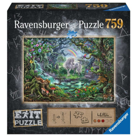 RAVENSBURGER Únikové EXIT puzzle Jednorožec 759 dílků 133762