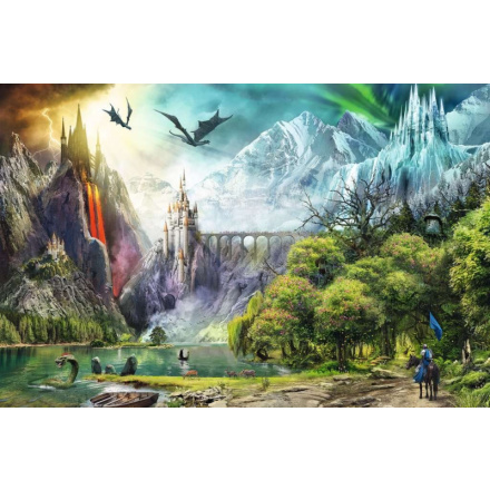 RAVENSBURGER Puzzle Vláda draků 3000 dílků 133929