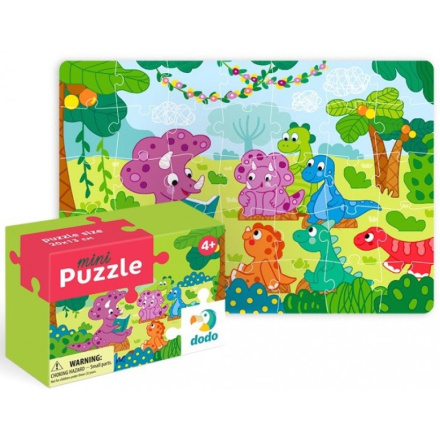 DODO Puzzle Dino a jeho přátelé 35 dílků 134004