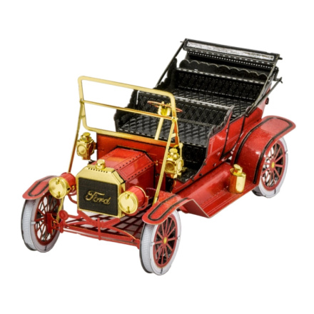 METAL EARTH 3D puzzle Ford model T 1908 (červený) 134358