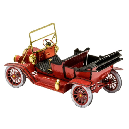 METAL EARTH 3D puzzle Ford model T 1908 (červený) 134358