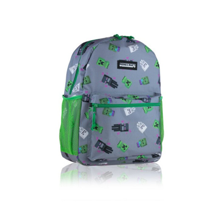 ASTRA Studentský batoh Minecraft 2 135661 , 2020, grey-green