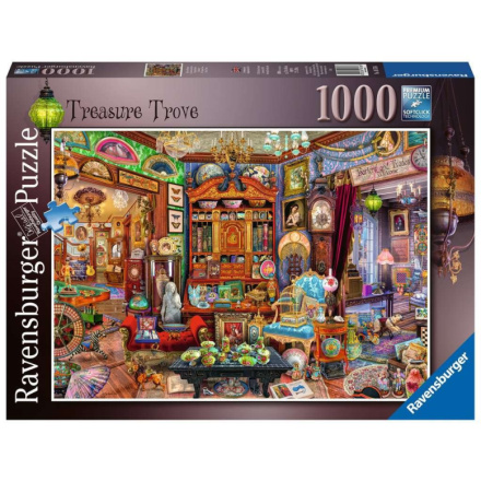 RAVENSBURGER Puzzle Skrytý poklad 1000 dílků 135858