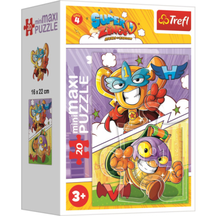 TREFL Puzzle Kid Kazoom a Super Zings: Do akce 20 dílků 136161