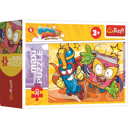 TREFL Puzzle Kid Kazoom a Super Zings: Připraveni 20 dílků 136162