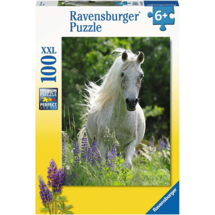 RAVENSBURGER Puzzle Bílý hřebec XXL 100 dílků 136171