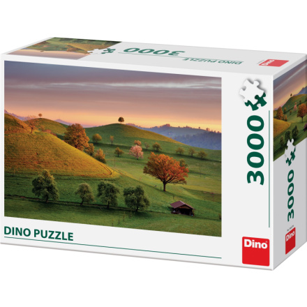 DINO Puzzle Pohádkový východ slunce 3000 dílků 136365