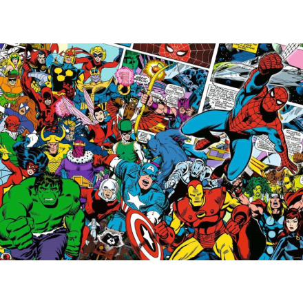 Puzzle Challenge: Marvel 1000 dílků 136649