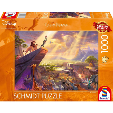 SCHMIDT Puzzle Lví král 1000 dílků 136851