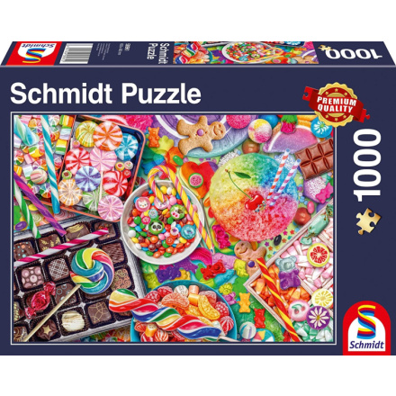 SCHMIDT Puzzle Cukrovinky 1000 dílků 136863