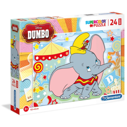 CLEMENTONI Puzzle Dumbo MAXI 24 dílků 137057