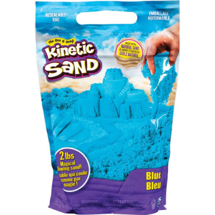 SPIN MASTER KINETIC SAND: Modrý kinetický písek 0,9kg 137179