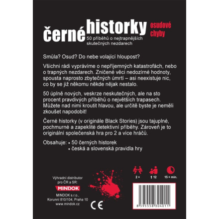 MINDOK Černé historky: Osudové chyby 138064