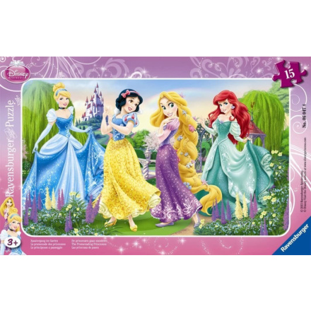 RAVENSBURGER Puzzle Disney Princezny 15 dílků 138687