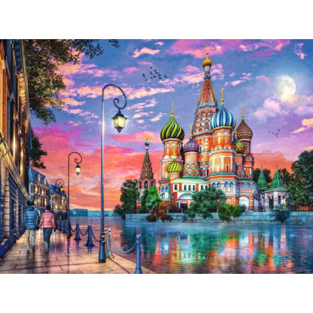 RAVENSBURGER Puzzle Moskva 1500 dílků 138764