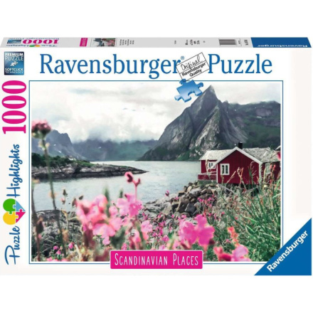 RAVENSBURGER Puzzle Reine, Lofoty 1000 dílků 139145