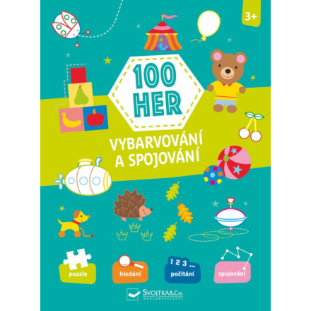 Svojtka & Co. 100 her Vybarvování a spojování 3+ 139243