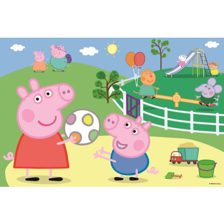 TREFL Puzzle Prasátko Peppa: Zábava s přáteli 60 dílků 139339