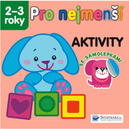 Svojtka & Co. Pro nejmenší - Aktivity se samolepkami 2-3 roky 140062