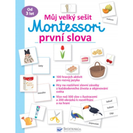 Svojtka & Co. Můj velký sešit Montessori: První slova 140373