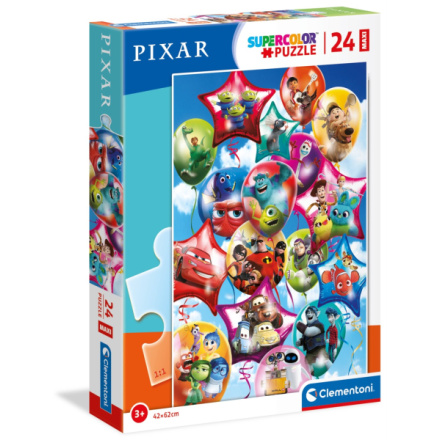 CLEMENTONI Puzzle Pixar párty MAXI 24 dílků 140451