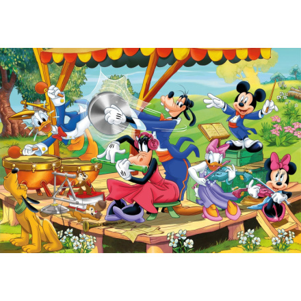 CLEMENTONI Puzzle Mickey Mouse a přátelé MAXI 24 dílků 140453