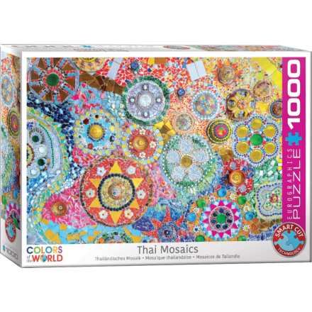 EUROGRAPHICS Puzzle Thajská mozaika 1000 dílků 140756
