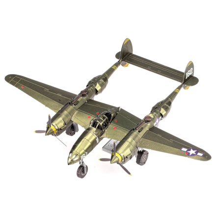 METAL EARTH 3D puzzle Lockheed Martin P-38 Lightning (ICONX) 140971