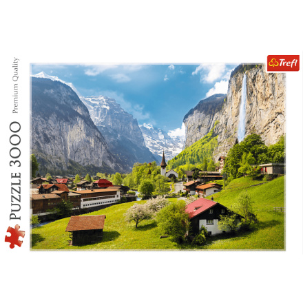 TREFL Puzzle Lauterbrunnen, Švýcarsko 3000 dílků 142619