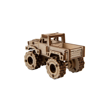 WOODEN CITY 3D puzzle Superfast Monster Truck č.3 142750